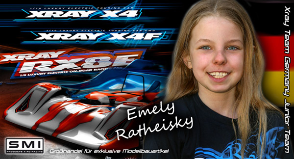 SMI Motorsport News Emely R. im XRAY GER Junior Team