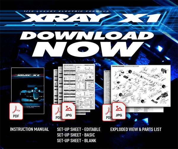 SMI XRAY News X1 ´23 Setup sheet and more