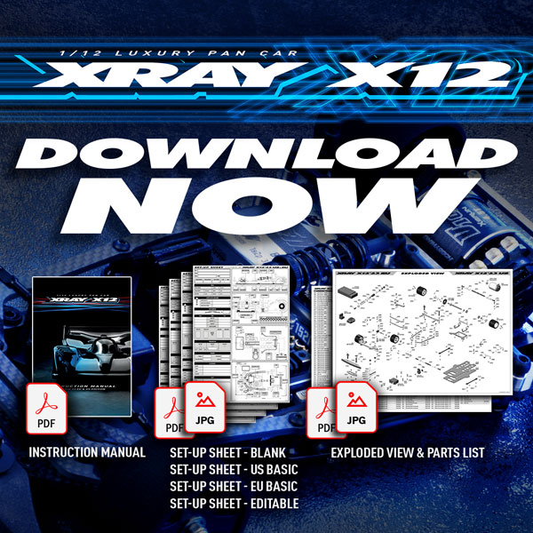 SMI XRAY News X12 ´23 Setup sheet and more
