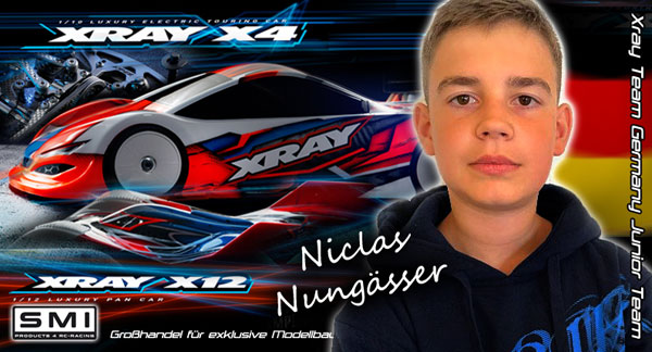 SMI Motorsport News Niclas N. im XRAY GER Junior Team