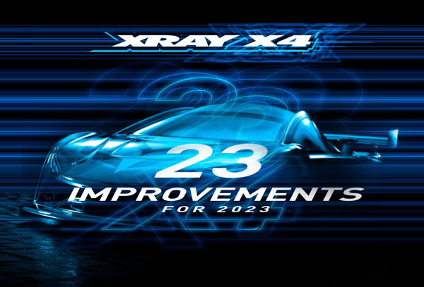 SMI XRAY News XRAY X423 - 23 improvements
