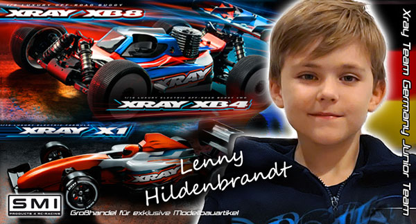 SMI Motorsport News Lenny H. im XRAY GER Junior Team