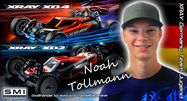 SMI Motorsport News Noah T. im XRAY GER Team Jugend