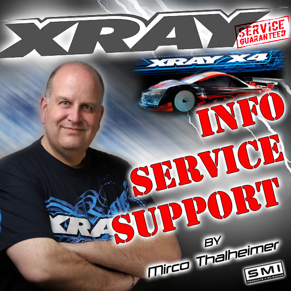 SMI Motorsport News XRAY X4 Service garantiert 