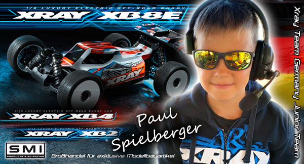 SMI Motorsport News Paul S. im XRAY GER Junior Team