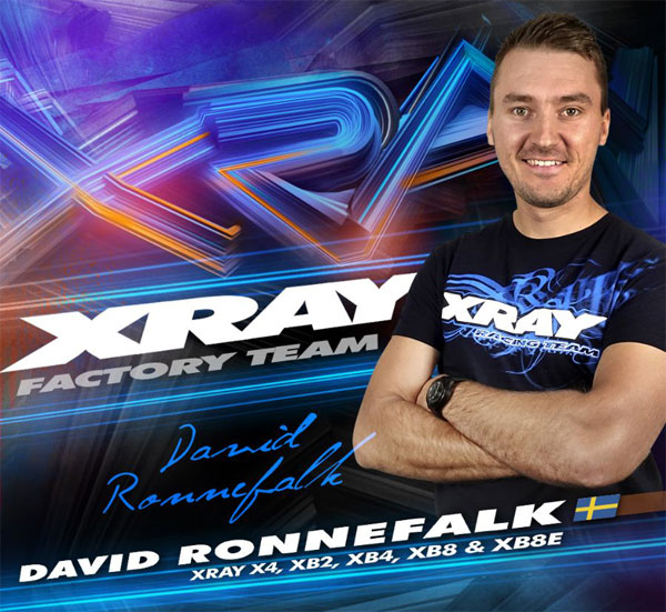 SMI Motorsport News David Ronnefalk joins XRAY