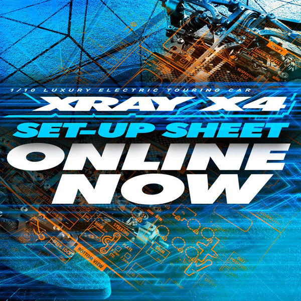 SMI XRAY News X424 online Setup sheet 