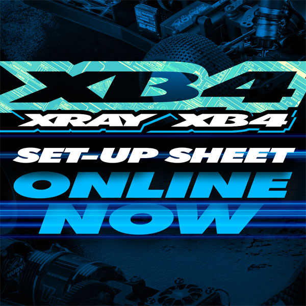 SMI XRAY News XB424 online Setup sheet