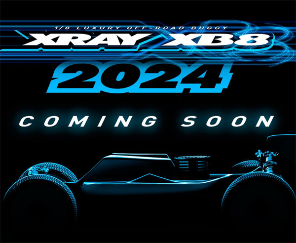 SMI XRAY News XRAY XB824 is coming soon.