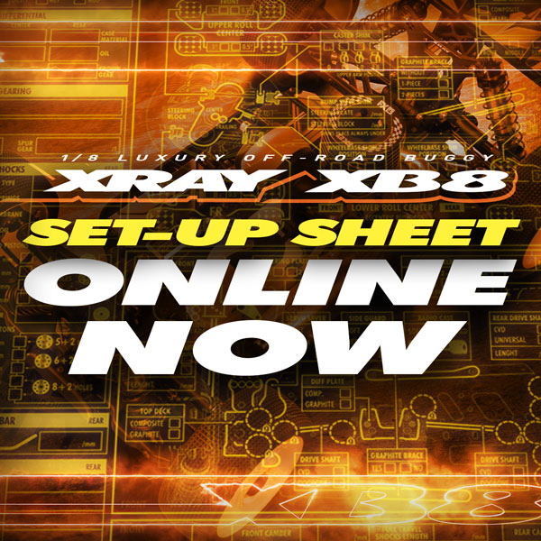 SMI XRAY News XB824 Set-Up Online.
