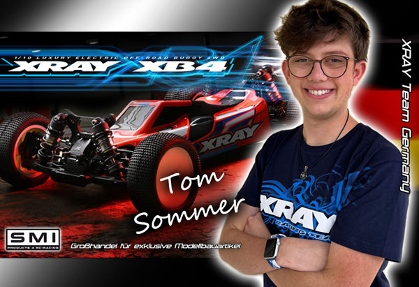 SMI Motorsport News T.Sommer im XRAY Germany Team
