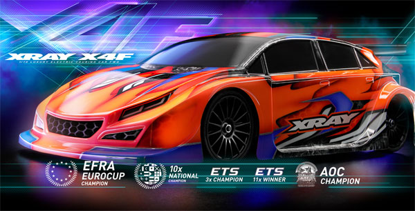 SMI XRAY News New Xray X4F25 Online now