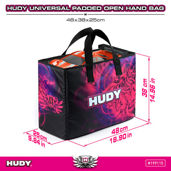 SMI HUDY News HUDY Uni Padded Open Hand Bag