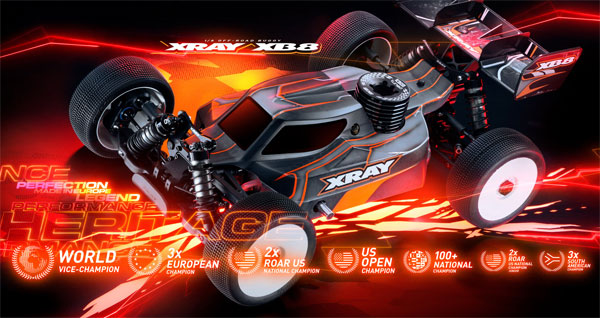 SMI XRAY News New Xray XB8�26 Online now