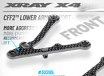 SMI XRAY News Neue XRAY X4�26 CFF2TM Unterarme