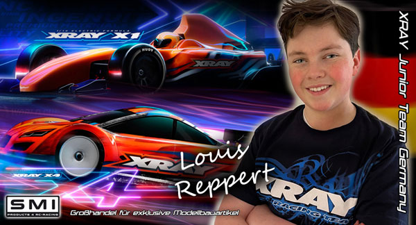 SMI Motorsport News Louis Reppert mit Xray Germany