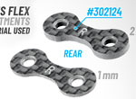 SMI XRAY News X4 Roll-Center Carbon Spacer