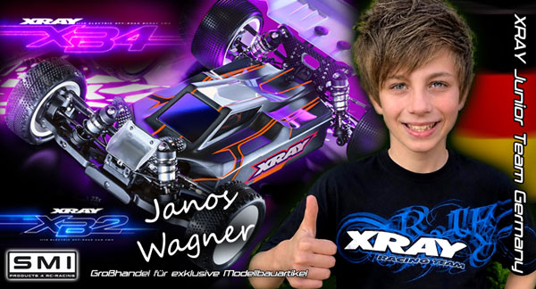 SMI Motorsport News Janos Wagner mit Xray Germany