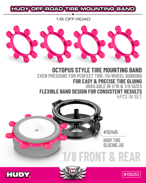 SMI HUDY News HUDY Reifenmontageband Octopus