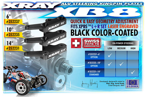 SMI XRAY News XRAY XB8-Lenkhebel