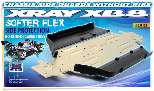 SMI XRAY News XRAY XB8 weichere Seitenksten