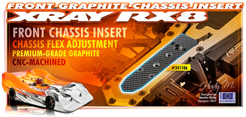 SMI XRAY News RX8 Chassisplatten Versteifung
