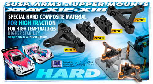 SMI XRAY News XRAY X10 / X12-Fronthalter