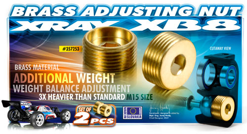 SMI XRAY News XRAY XB8 Pivotball Justiermutter