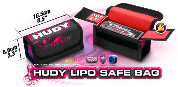 SMI HUDY News HUDY LiPo Schutztasche 