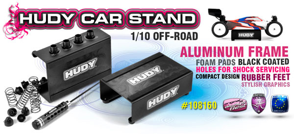 SMI HUDY News HUDY R/C Car Stnder 