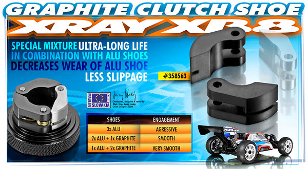 SMI XRAY News XB8 verstrkter Kupplungsschuh 