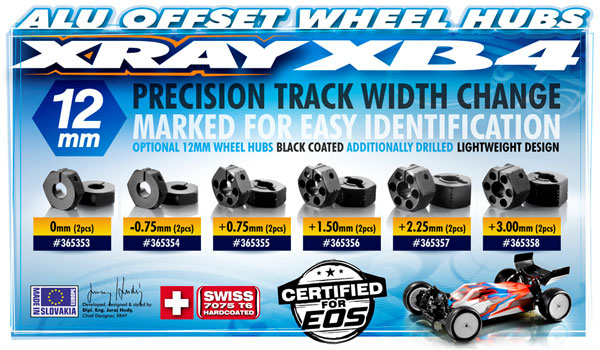 SMI XRAY News XRAY XB4 12mm Mitnehmer 