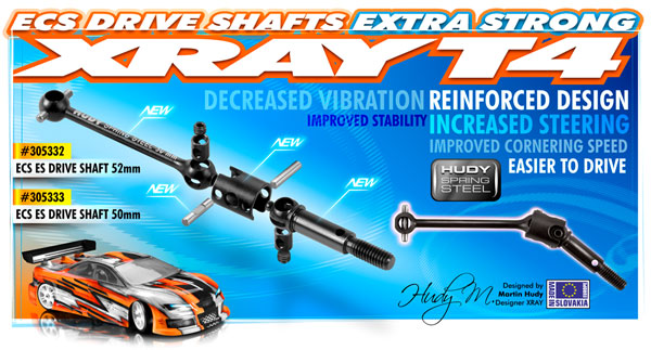 SMI XRAY News XRAY T4 ECS-Wellen