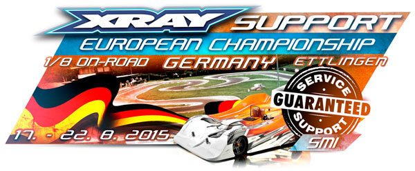 SMI Motorsport News XRAY support @ EM 1/8 On-Road