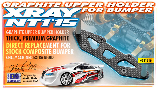 SMI XRAY News XRAY NT1 oberer Stofngerhalter