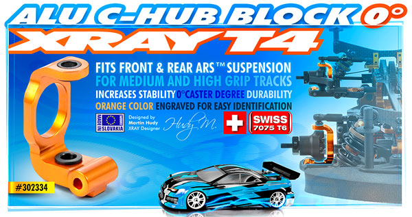 SMI XRAY News XRAY T4 Aluminium C-Hub 