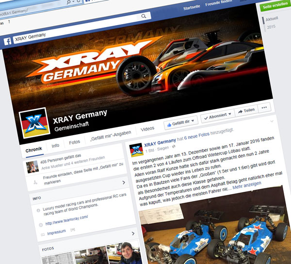 SMI XRAY News Facebook XRAY Germany 