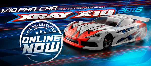 SMI XRAY News XRAY X10 16 jetzt Online