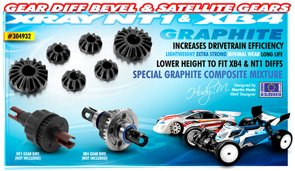 SMI XRAY News XB4+NT1 verstrkte Kegelrder