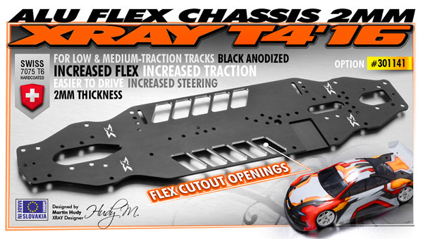 SMI XRAY News XRAY T416 Alu-Flex Chassis