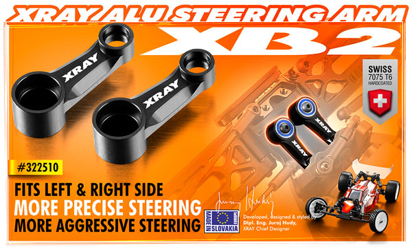 SMI XRAY News XRAY XB2-Alulenkung 