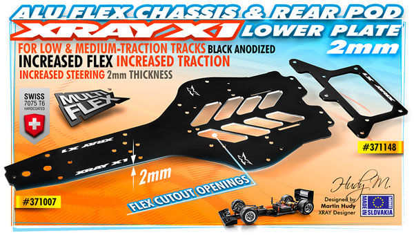 SMI XRAY News XRAY X1 Flexchassis 