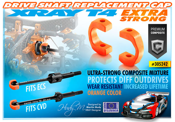 SMI XRAY News XRAY T4 Kardanwellendmpfer 