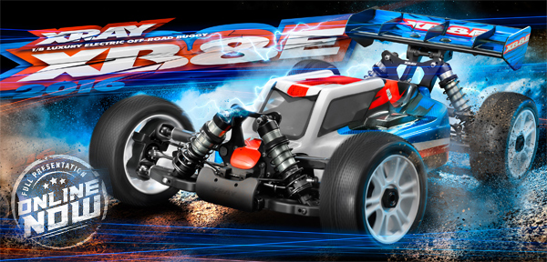 SMI XRAY News XRAY XB8e16 Prsentation!