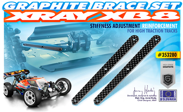 SMI XRAY News XRAY XB8 hintere CFK Verstrkung 