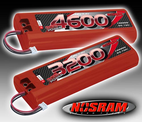 Thunder Tiger NOSRAM easy plug 30C LiPo