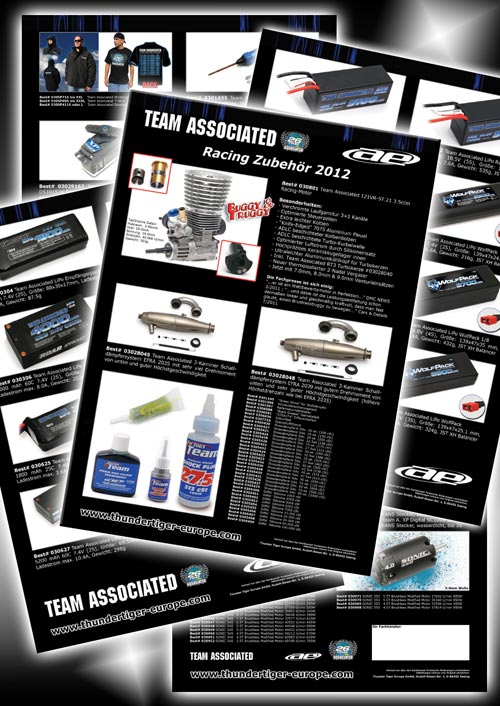 Thunder Tiger Team Associated Zubehr 2012