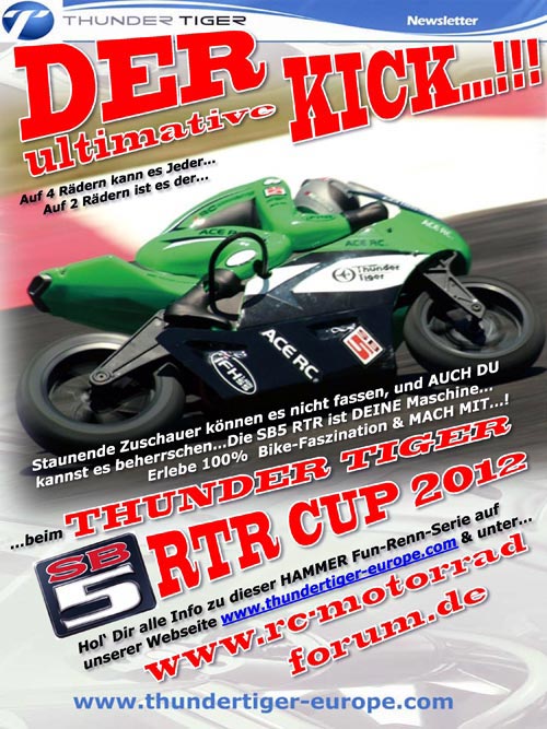 Thunder Tiger TT SB5 RTR Cup 2012 update