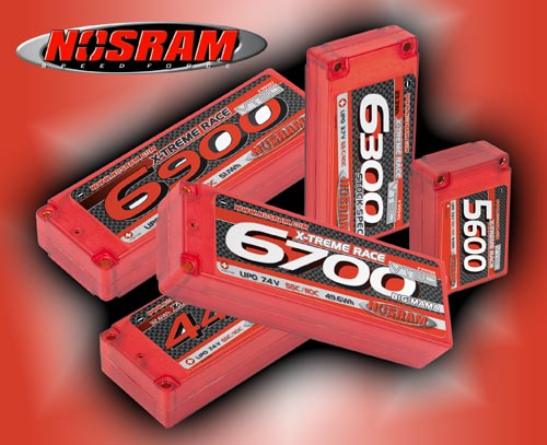 Thunder Tiger LiPo x-treme Race Hardcase Packs