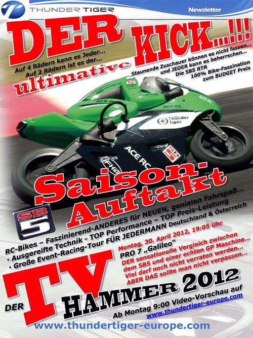 Thunder Tiger Der TV Hammer 2012